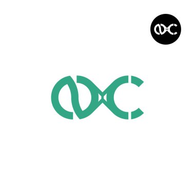 NXC Logo Harf Monogramı Dairesel Tasarım