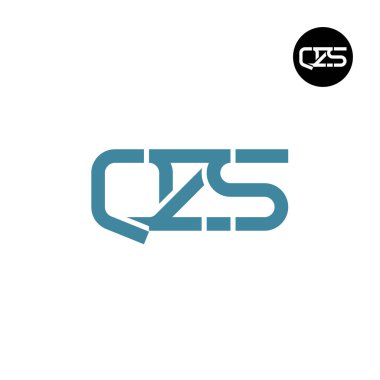 QZS Logo Harf Monogramı Tasarımı