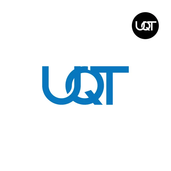 stock vector UQT Logo Letter Monogram Design