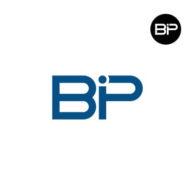 BIP Logo Harfi Monogram Tasarımı