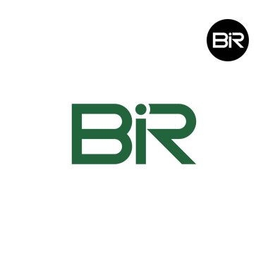 BIR Logo Harfi Monogram Tasarımı