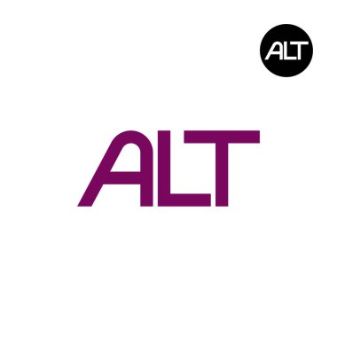 ALT Logo Harfi Monogram Tasarımı