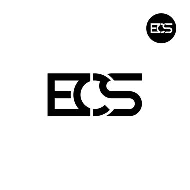 ECS Logo Harfi Monogram Tasarımı