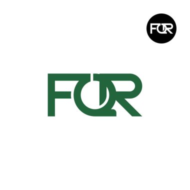 FQR Logo Harfi Monogram Tasarımı