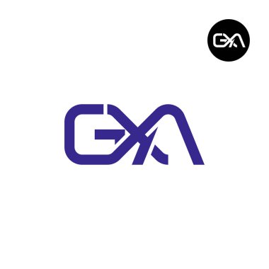 GXA Logo Harf Monogramı Tasarımı