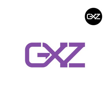 GXZ Logo Harf Monogramı Tasarımı