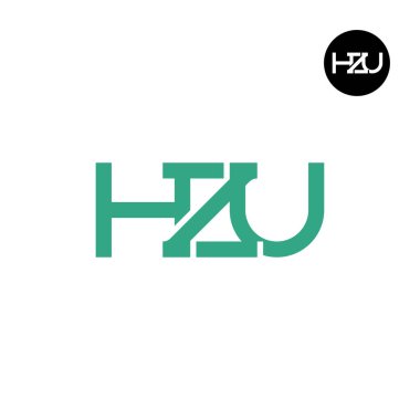 HZU Logo Harf Monogramı Tasarımı