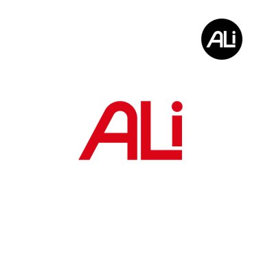 ALI Logo Harfi Monogram Tasarımı