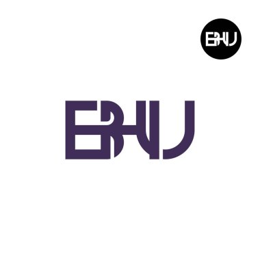 BHU Logo Harf Monogramı Tasarımı