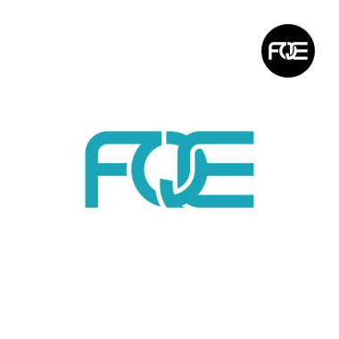 FQE Logo Harfi Monogram Tasarımı