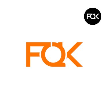 FQK Logo Harf Monogramı Tasarımı