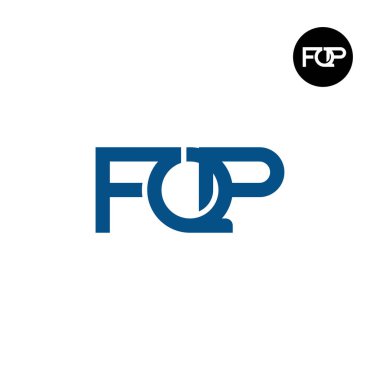 FQP Logo Harfi Monogram Tasarımı