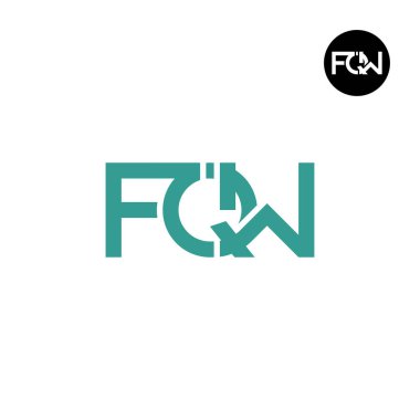 FQW Logo Harfi Monogram Tasarımı