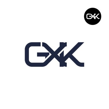 GXK Logo Harf Monogramı Tasarımı