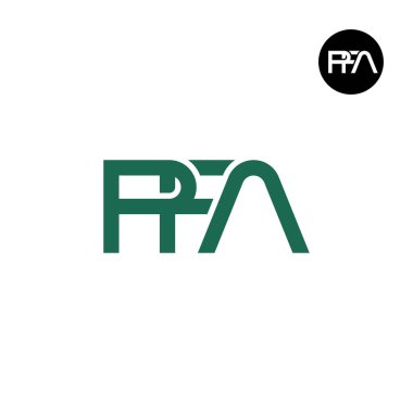 PFA Logo Harfi Monogram Tasarımı