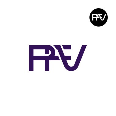 PFV Logo Harfi Monogram Tasarımı