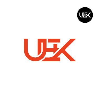 UEK Logo Harf Monogramı Tasarımı