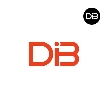 DIB Logo Harfi Monogram Tasarımı
