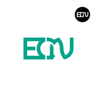 ECN Logo Harfi Monogram Tasarımı