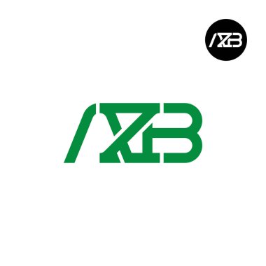 AZB Logo Harf Monogramı Tasarımı