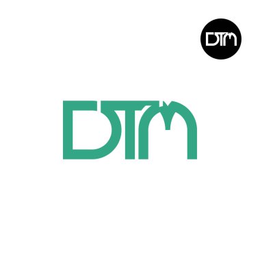 DTM Logo Harf Monogramı Tasarımı