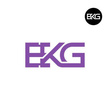 EKG Logo Harfi Monogram Tasarımı