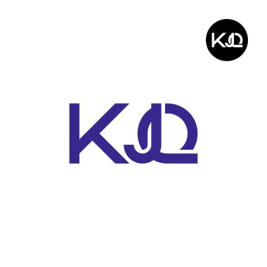 KJQ Logo Harf Monogramı Tasarımı