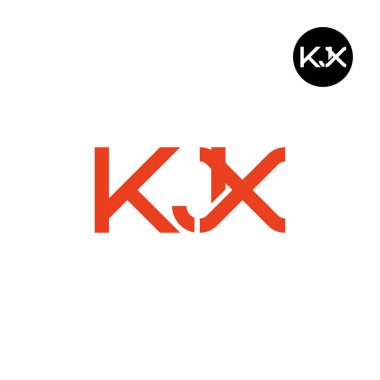 KJX Logo Harf Monogramı Tasarımı