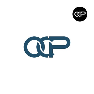 OCP Logo Letter Monogram Design clipart