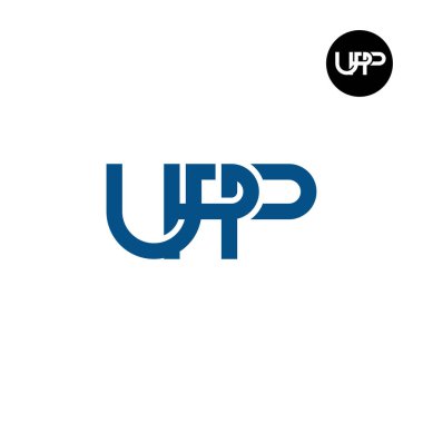 UPP Logo Harfi Monogram Tasarımı