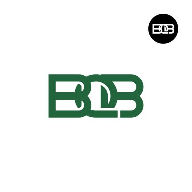 BQB Logo Letter Monogram Design clipart