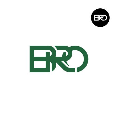 BRO Logo Harfi Monogram Tasarımı