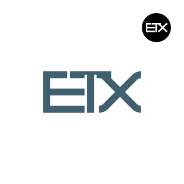 ETX Logo Harf Monogramı Tasarımı