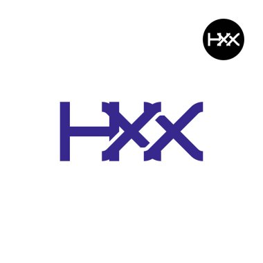 HXX Logo Harf Monogramı Tasarımı