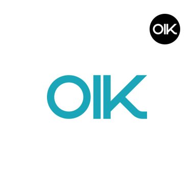 OIK Logo Harf Monogramı Tasarımı