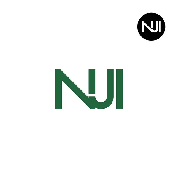 NJI Logo Harf Monogramı Tasarımı