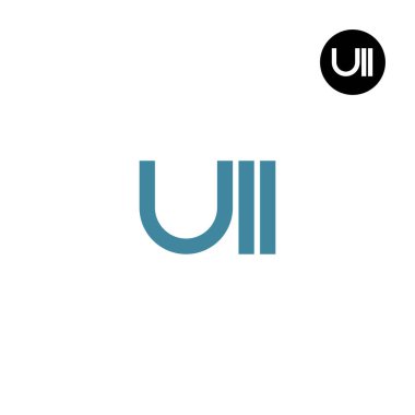 UII Logo Harfi Monogram Tasarımı