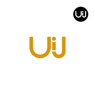 UIJ Logo Harf Monogramı Tasarımı