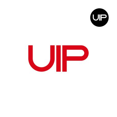 UIP Logo Harfi Monogram Tasarımı