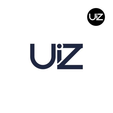 UIZ Logo Harf Monogramı Tasarımı