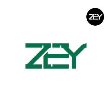 ZEY Logo Harf Monogramı Tasarımı