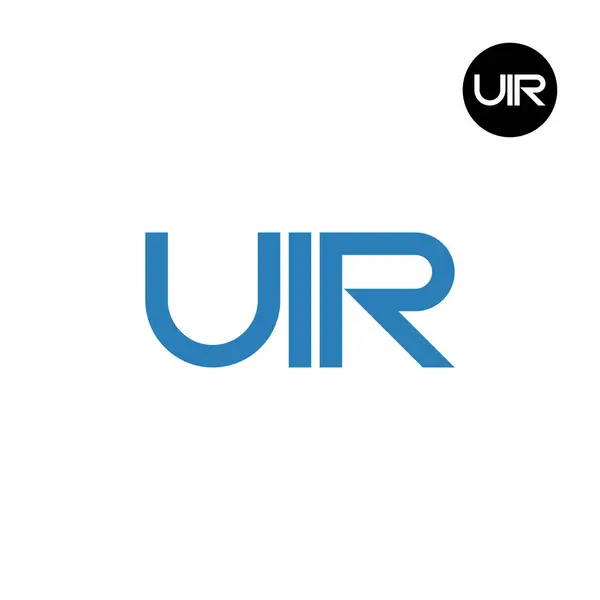 UIR Logo Harf Monogramı Tasarımı