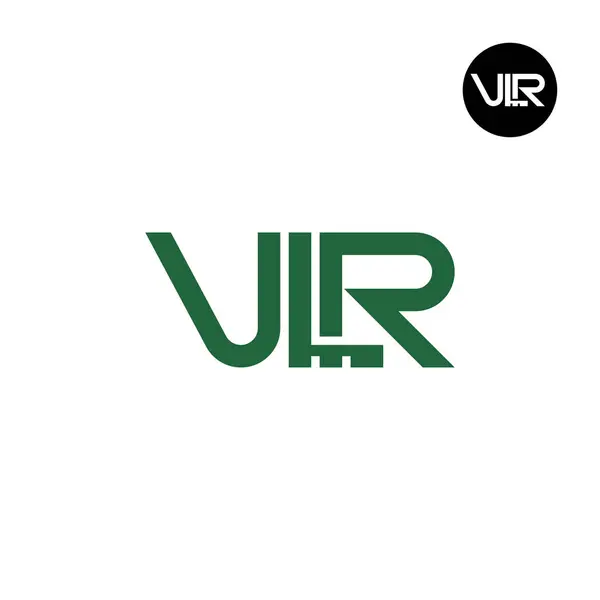 VLR Logo Harfi Monogram Tasarımı