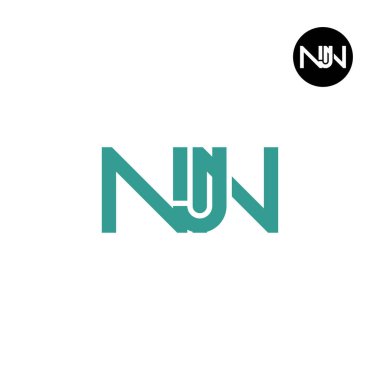 NJN Logo Harfi Monogram Tasarımı