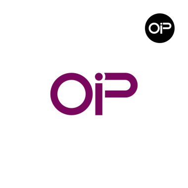 OIP Logo Harfi Monogram Tasarımı