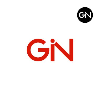 GIN Logo Harfi Monogram Tasarımı