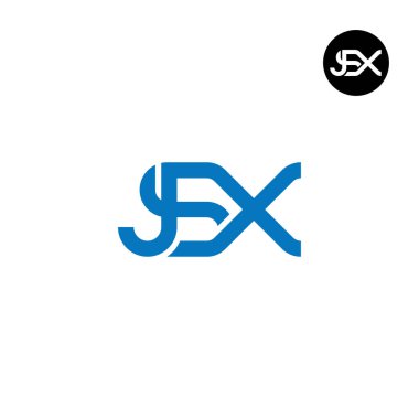 JSX Logo Harf Monogramı Tasarımı