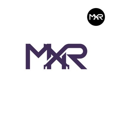 MXR Logo Harfi Monogram Tasarımı