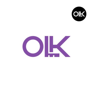 OLK Logo Harf Monogramı Tasarımı