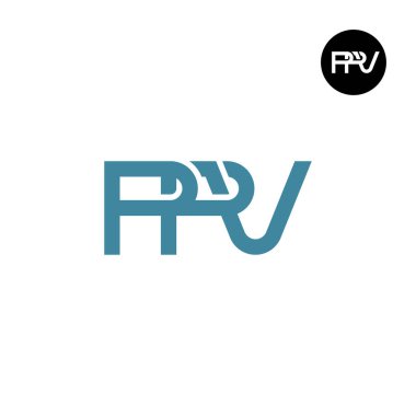 PPV Logo Harfi Monogram Tasarımı
